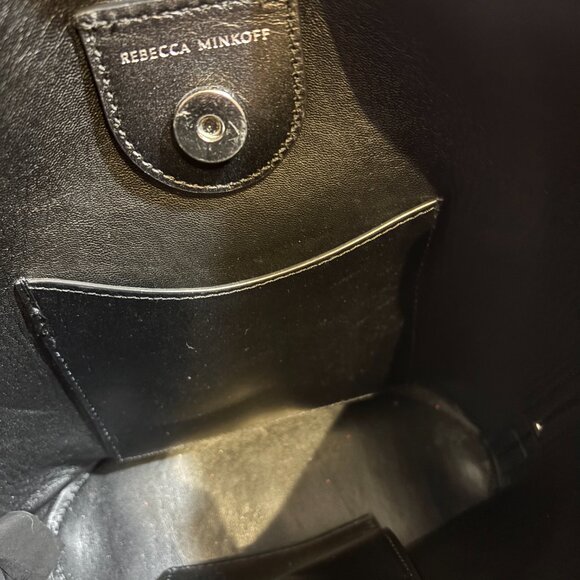Rebecca Minkoff Small Utility Convertible Bucket Bag in Black - Picture 5 of 9